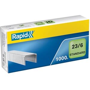 Rapid Heftklammer 23-6 mm, Standard 10 x 1000 Stück, 24869100 Rapid Heftklammer 23-6 mm, Standard 10 x 1000 Stück, 24869100