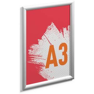 Durable Aluminium Klapprahmen OUTDOOR A3, wetterfester Plakatrahmen wasserdicht & UV-beständig, zum Schrauben oder Kleben, 1 Stück, silber, 503423 Durable Aluminium Klapprahmen OUTDOOR A3, wetterfester Plakatrahmen wasserdicht & UV-beständig, zum Schrauben oder Kleben, 1 Stück, silber, 503423