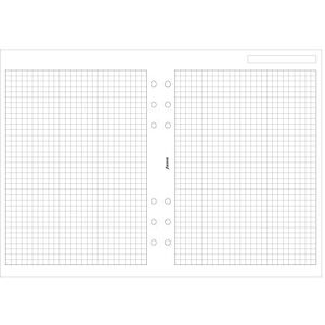 Filofax Notizpapier, A5, quadrilliert, Weiß Filofax Notizpapier, A5, quadrilliert, Weiß
