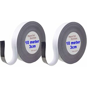 TUKA-i-AKUT TUKA 20m x 30mm x 1mm Magnetband Wiederbeschreibbar, Kennzeichnungsband für Lagerkennzeichen, Whiteboard, Kühlschrank, Magnettafeln usw. Beschreibbar Abwichbar Zuschneidbar, 2x10m Weiß TKD9046 TUKA-i-AKUT TUKA 20m x 30mm x 1mm Magnetband Wiederbeschreibbar, Kennzeichnungsband für Lagerkennzeichen, Whiteboard, Kühlschrank, Magnettafeln usw. Beschreibbar Abwichbar Zuschneidbar, 2x10m Weiß TKD9046