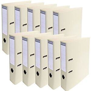 Exacompta 53750E 10er Pack Premium PVC-Ordner Prem´Touch Pastell. 7 cm breit DIN A4 Ringordner Aktenordner Briefordner Büroordner Plastikordner Schlitzordner Perlweiß Exacompta 53750E 10er Pack Premium PVC-Ordner Prem´Touch Pastell. 7 cm breit DIN A4 Ringordner Aktenordner Briefordner Büroordner Plastikordner Schlitzordner Perlweiß