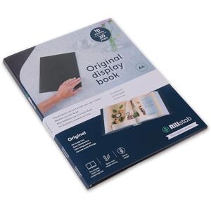Rillstab original A4 Präsentationsmappe für Schule & Projekt Sichtbuch & Präsentationsbuch 10 Transparente Hüllen Dokumente Organisieren ohne Lochen- Schwarz, RI99414 Rillstab original A4 Präsentationsmappe für Schule & Projekt Sichtbuch & Präsentationsbuch 10 Transparente Hüllen Dokumente Organisieren ohne Lochen- Schwarz, RI99414