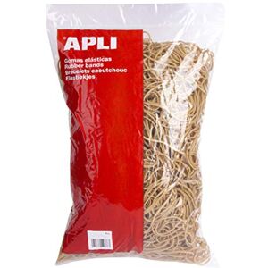 APLI Elastische Gummibänder 80 x 2 mm n 8 Beutel à 1000 g APLI Elastische Gummibänder 80 x 2 mm n 8 Beutel à 1000 g