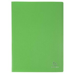Exacompta 8853E Sichtmappe Opak PP blickdicht, 24 x 32 cm, für DIN A4, 50 Kristallhüllen, hohe Transparenz, 1 Stück, grün Exacompta 8853E Sichtmappe Opak PP blickdicht, 24 x 32 cm, für DIN A4, 50 Kristallhüllen, hohe Transparenz, 1 Stück, grün