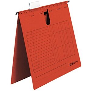 FALKEN Original 25er Pack Hängehefter UniReg. Made in Germany. Kaufmännische Heftung, aus Recycling-Karton für DIN A4 rot Blauer Engel ideal für die lose Blatt-Ablage im Büro und der Behörde FALKEN Original 25er Pack Hängehefter UniReg. Made in Germany. Kaufmännische Heftung, aus Recycling-Karton für DIN A4 rot Blauer Engel ideal für die lose Blatt-Ablage im Büro und der Behörde