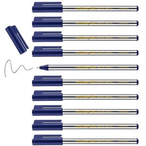 edding 88 Fineliner blau 10 Stifte Rundspitze 0,6 mm dünner Faserschreiber für feines und präzises Schreiben, Unterstreichen, Zeichnen für Büro, Schule und Zuhause edding 88 Fineliner blau 10 Stifte Rundspitze 0,6 mm dünner Faserschreiber für feines und präzises Schreiben, Unterstreichen, Zeichnen für Büro, Schule und Zuhause