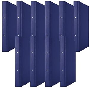 DONAU 3732001PL-18 Ringbuch Nachtblau 2-O-Ring-Mechanik 20mm DIN A4 Ringordner Pappe/ Kunststoff Aus 1,9 mm dickem Karton mit öko PP 100µ 10er Packung DONAU 3732001PL-18 Ringbuch Nachtblau 2-O-Ring-Mechanik 20mm DIN A4 Ringordner Pappe/ Kunststoff Aus 1,9 mm dickem Karton mit öko PP 100µ 10er Packung