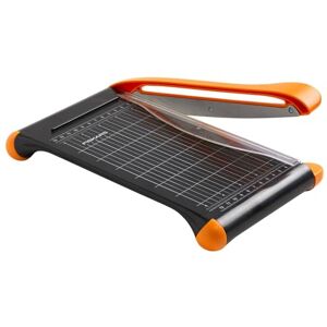 Fiskars Hebel-Papierschneidemaschine, A5-Hochformat, A4-Querformat, Selbstschärfende Klinge, Mit Fingerschutz, Bypass, Recycelte Materialien, 1077982 Fiskars Hebel-Papierschneidemaschine, A5-Hochformat, A4-Querformat, Selbstschärfende Klinge, Mit Fingerschutz, Bypass, Recycelte Materialien, 1077982