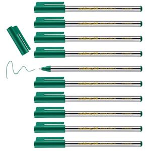 edding 88 Fineliner grün 10 Stifte Rundspitze 0,6 mm dünner Faserschreiber für feines und präzises Schreiben, Unterstreichen, Zeichnen für Büro, Schule und Zuhause edding 88 Fineliner grün 10 Stifte Rundspitze 0,6 mm dünner Faserschreiber für feines und präzises Schreiben, Unterstreichen, Zeichnen für Büro, Schule und Zuhause