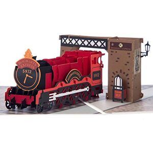 Cardology Harry Potter Geburtstagskarte Hogwarts Express Popup-Karte enthält Hogwarts Umschlag und Notizkarte für Ihre Nachricht Warner Brothers Offizielles Lizenzprodukt Cardology Harry Potter Geburtstagskarte Hogwarts Express Popup-Karte enthält Hogwarts Umschlag und Notizkarte für Ihre Nachricht Warner Brothers Offizielles Lizenzprodukt
