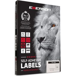 Emerson 70 x 25,4mm, 33 Stück/Blatt, 25 Blatt A4 Universal selbstklebende Etiketten Etiketten Selbstklebend Aufkleber zum Beschriften Etiketten zum Beschriften Aufkleber für den Etikettendruck Emerson 70 x 25,4mm, 33 Stück/Blatt, 25 Blatt A4 Universal selbstklebende Etiketten Etiketten Selbstklebend Aufkleber zum Beschriften Etiketten zum Beschriften Aufkleber für den Etikettendruck