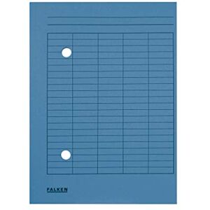FALKEN Original 100er Pack Umlaufmappe. Made in Germany. Aus Recycling-Karton für DIN A4 mit 2-seitiger Organisationsdruck blau Blauer Engel Hefter ideal für Büro,Schule und mobile Organisation FALKEN Original 100er Pack Umlaufmappe. Made in Germany. Aus Recycling-Karton für DIN A4 mit 2-seitiger Organisationsdruck blau Blauer Engel Hefter ideal für Büro,Schule und mobile Organisation
