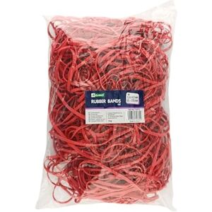 D.RECT Gummiband 1kg Beutel Gummiring Perfekt für Haushalt und Büro Wiederverwendbar Sehr Langlebig Rot D.RECT Gummiband 1kg Beutel Gummiring Perfekt für Haushalt und Büro Wiederverwendbar Sehr Langlebig Rot