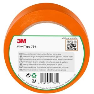 3M PVC-Klebeband 764i, orange, 50 mm x 33 m, Orange 3M PVC-Klebeband 764i, orange, 50 mm x 33 m, Orange