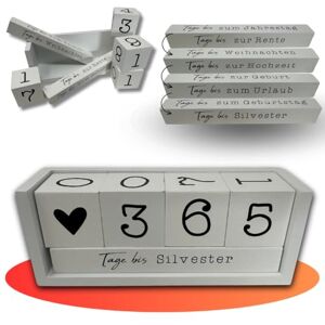 Close Up PARTS4LIVING Countdown Kalender Tischkalender Würfelkalender 18x7x6 cm Close Up PARTS4LIVING Countdown Kalender Tischkalender Würfelkalender 18x7x6 cm