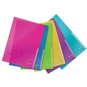 Leitz Sichthülle WOW, A4, PP, sortiert 6 Stück Leitz Sichthülle WOW, A4, PP, sortiert 6 Stück