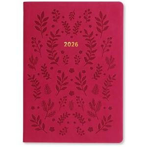 Letts of London Letts Taschenkalender Woodland A5 Woche auf 2 Seiten Multilingual Pink 2026 Letts of London Letts Taschenkalender Woodland A5 Woche auf 2 Seiten Multilingual Pink 2026