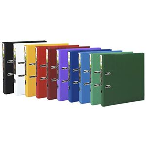 Exacompta 53154E 10er Pack Premium Kunststoff-Ordner Prem´Touch Office. 5 cm schmal DIN A4 MAXI Ringordner Aktenordner Briefordner Büroordner Plastikordner Schlitzordner farbig sortiert Exacompta 53154E 10er Pack Premium Kunststoff-Ordner Prem´Touch Office. 5 cm schmal DIN A4 MAXI Ringordner Aktenordner Briefordner Büroordner Plastikordner Schlitzordner farbig sortiert