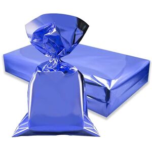 Decoraparty 50 Briefumschläge Blau Metallic für Geburtstagsfeier, Feier, Weihnachten, Geschenkbeutel, Geschenkbox, Plastiktüten aus Polypropylen, elegant glänzend, 35 x 50 cm Decoraparty 50 Briefumschläge Blau Metallic für Geburtstagsfeier, Feier, Weihnachten, Geschenkbeutel, Geschenkbox, Plastiktüten aus Polypropylen, elegant glänzend, 35 x 50 cm