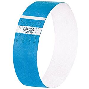Sigel EB211 Einlassbänder Super Soft, 120 Stück, neon blau, Festival Armbänder Sigel EB211 Einlassbänder Super Soft, 120 Stück, neon blau, Festival Armbänder