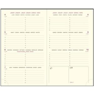 Exacompta Interne Nachfüllung für Eurotime 16 Tagebuch, Januar bis Dezember 2018 Exacompta Interne Nachfüllung für Eurotime 16 Tagebuch, Januar bis Dezember 2018