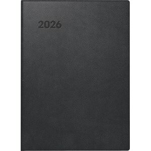 BRUNNEN Taschenkalender Mod. 731 '26 A6, Kunststoff, schwarz BRUNNEN Taschenkalender Mod. 731 '26 A6, Kunststoff, schwarz