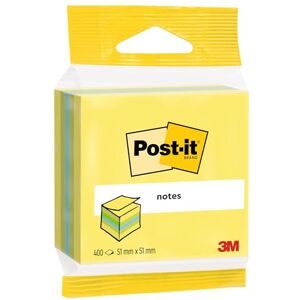 Post-it Notes Mini Würfel, Gelb, Blau und Grün, 400 Blatt, 51 mm x 51 mm Selbstklebende Notizzettel für Notizen, To-Do-Listen und Erinnerungen Post-it Notes Mini Würfel, Gelb, Blau und Grün, 400 Blatt, 51 mm x 51 mm Selbstklebende Notizzettel für Notizen, To-Do-Listen und Erinnerungen