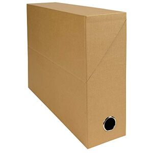 Exacompta 89528E Premium Transferbox aus Leinwandpapier 9cm Rückenbreite mit Griffloch DIN A4 havanna ideale Transportbox und perfekt geeignet für die sichere Aufbewahrung Ihrer Ordner Exacompta 89528E Premium Transferbox aus Leinwandpapier 9cm Rückenbreite mit Griffloch DIN A4 havanna ideale Transportbox und perfekt geeignet für die sichere Aufbewahrung Ihrer Ordner