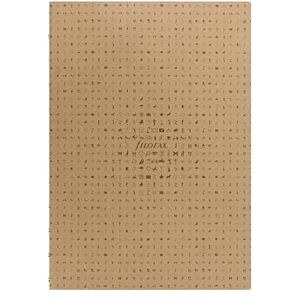 Filofax Notizblock, A5, liniert, Kraftpapier Filofax Notizblock, A5, liniert, Kraftpapier