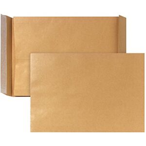 bong Faltentaschen C4 (10 Stück) 324x229x40 mm haftklebende Faltentaschen mit Klotzboden und Seitenfalte Versandtaschen C4 aus braunem Kraftpapier Umschläge 130g/m² Braun bong Faltentaschen C4 (10 Stück) 324x229x40 mm haftklebende Faltentaschen mit Klotzboden und Seitenfalte Versandtaschen C4 aus braunem Kraftpapier Umschläge 130g/m² Braun