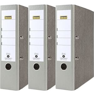 Idena 90084 Ordner für DIN A4, 8 cm breit, Wolkenmarmor, grau, 3 Stück Idena 90084 Ordner für DIN A4, 8 cm breit, Wolkenmarmor, grau, 3 Stück