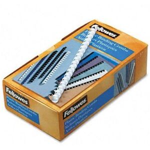 Fellowes APEX WHITE PLASTIC COMB 6MM Fellowes APEX WHITE PLASTIC COMB 6MM