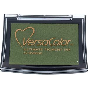 Tsukineko , VersaColor Pigment-Stempelkissen – Bambus, 4 x 4 cm Tsukineko , VersaColor Pigment-Stempelkissen – Bambus, 4 x 4 cm
