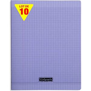 Calligraphe 18197C Packung mit 10 Heften , DIN A4+, 24x32 cm, 48 Blatt, französische Lineatur, 90g, Violett, 1 Pack Calligraphe 18197C Packung mit 10 Heften , DIN A4+, 24x32 cm, 48 Blatt, französische Lineatur, 90g, Violett, 1 Pack
