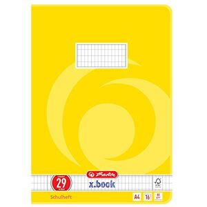 Herlitz Schulheft x.book A4, rautiert, Lineatur 29, 16 Blatt, 10 Stück Herlitz Schulheft x.book A4, rautiert, Lineatur 29, 16 Blatt, 10 Stück