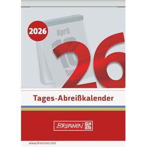 BRUNNEN Abreißkalender '26 Nr. 5 81×106 mm BRUNNEN Abreißkalender '26 Nr. 5 81×106 mm