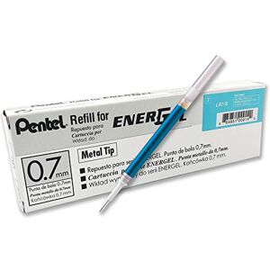 Pentel EnerGel LR7 Nachfüllmine für 0.7 mm Gelschreiber, hellblau (12 Stück) Pentel EnerGel LR7 Nachfüllmine für 0.7 mm Gelschreiber, hellblau (12 Stück)