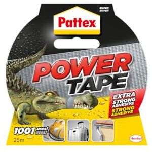 Pattex Gewebeband Power Tape, (B)50 mm x (L)25 m, grau Pattex Gewebeband Power Tape, (B)50 mm x (L)25 m, grau
