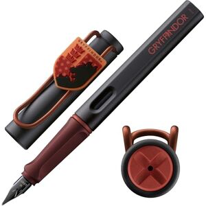 Lamy safari Harry Potter Gryffindor™ Füller – Special Edition Füllhalter mit Wappen des Hauses Stahlfeder in Strichbreite EF – mit ergonomischen Griff – inkl. Tintenpatrone T10 blau – Rechtshänder Lamy safari Harry Potter Gryffindor™ Füller – Special Edition Füllhalter mit Wappen des Hauses Stahlfeder in Strichbreite EF – mit ergonomischen Griff – inkl. Tintenpatrone T10 blau – Rechtshänder