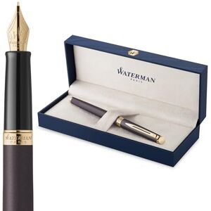 Waterman Hémisphère Füller The Understated Edit Lavaschwarz Füllfederhalter mit feiner Edelstahl Feder Geschenkbox Waterman Hémisphère Füller The Understated Edit Lavaschwarz Füllfederhalter mit feiner Edelstahl Feder Geschenkbox