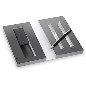 Lamy Set 2000 Füllhalter in der Farbe Matt-Schwarz Leder-Etui in der Farbe Schwarz Für ein Schreibgerät inkl. Geschenkverpackung Lamy Set 2000 Füllhalter in der Farbe Matt-Schwarz Leder-Etui in der Farbe Schwarz Für ein Schreibgerät inkl. Geschenkverpackung