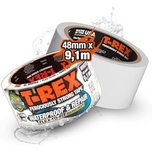 Rex Waterproof & Repair Tape Extra starkes wasserdichtes Klebeband 48 mm x 9,1 m Wetterbeständiges Dichtungsband selbstklebend für Pool, Wasserrohre & Haushalt klebt Unterwasser, weiß Rex Waterproof & Repair Tape Extra starkes wasserdichtes Klebeband 48 mm x 9,1 m Wetterbeständiges Dichtungsband selbstklebend für Pool, Wasserrohre & Haushalt klebt Unterwasser, weiß