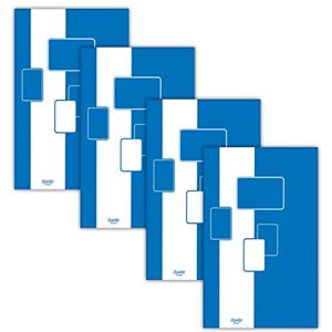 Bantex Notizblöcke/Notizheft/Briefblock A4, kariert, 100 Blatt Budget, 4 Stück Bantex Notizblöcke/Notizheft/Briefblock A4, kariert, 100 Blatt Budget, 4 Stück