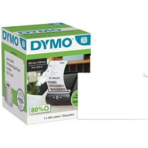Dymo Original LabelWriter Versand/Namensschild-Etiketten 102 mm x 59 mm 2 Rollen mit je 575 leicht ablösbaren Etiketten (1.150 Etiketten) für LabelWriter 4XL/5XL Etikettendrucker Dymo Original LabelWriter Versand/Namensschild-Etiketten 102 mm x 59 mm 2 Rollen mit je 575 leicht ablösbaren Etiketten (1.150 Etiketten) für LabelWriter 4XL/5XL Etikettendrucker