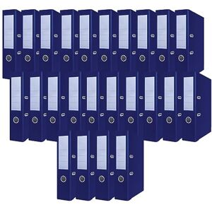 OFFICER PRODUCTS PRODUCTS 24er Pack Ordner A4/75 mm/Dunkelblau Papier Pappe/Kunststoffbezug PP Schlitzordner Büroordner Pappordner Aktenordner Metall Kantenschutz OFFICER PRODUCTS PRODUCTS 24er Pack Ordner A4/75 mm/Dunkelblau Papier Pappe/Kunststoffbezug PP Schlitzordner Büroordner Pappordner Aktenordner Metall Kantenschutz