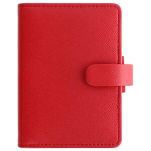 Filofax Saffiano Mini Organiser Poppy 2025 Filofax Saffiano Mini Organiser Poppy 2025