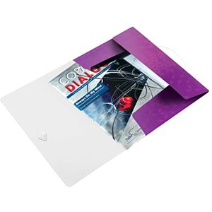 Leitz 45990062 Eckspannermappe wow, A4, PP, violett Leitz 45990062 Eckspannermappe wow, A4, PP, violett
