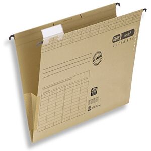 Elba Hängetasche A4, vertic Ultimate aus Karton, braun, 25 Stück, 25er Pack Elba Hängetasche A4, vertic Ultimate aus Karton, braun, 25 Stück, 25er Pack