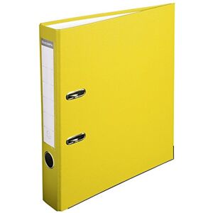 Exacompta 915404B Kunststoff-Ordner 5 cm schmal DIN A4 Kunststoffbezug außen Papierbezug innen Rückenschild austauschbar Ringordner Aktenordner Briefordner Büroordner Plastikordner gelb Exacompta 915404B Kunststoff-Ordner 5 cm schmal DIN A4 Kunststoffbezug außen Papierbezug innen Rückenschild austauschbar Ringordner Aktenordner Briefordner Büroordner Plastikordner gelb