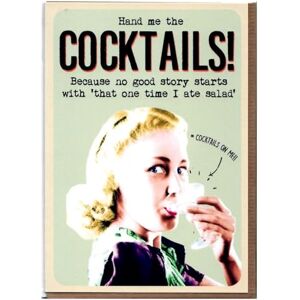 Emotional Rescue Cocktail-Geburtstagskarte für Frauen, lustige Happy Birthday Karte, Warm, vibrant colors (red, orange, yellow), Cocktail-Illustration, 24 cm x 16.5 cm, Greeting Card Emotional Rescue Cocktail-Geburtstagskarte für Frauen, lustige Happy Birthday Karte, Warm, vibrant colors (red, orange, yellow), Cocktail-Illustration, 24 cm x 16.5 cm, Greeting Card